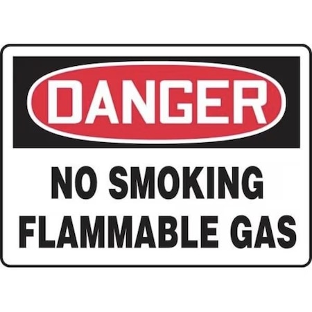Accuform OSHA DANGER SAFETY SIGN NO SMOKING MCHG073VS MCHG073VS
